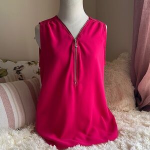 Women's Pink Sleeveless Top size medium
